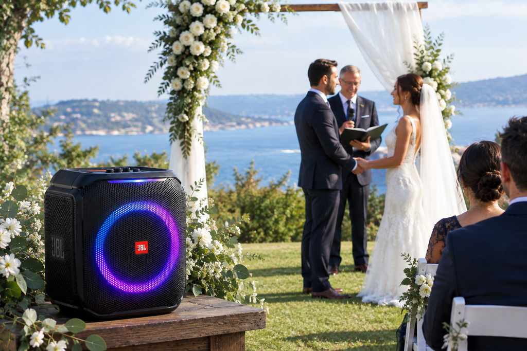JBL Encore Outdoor Speaker & Cordless Microphones